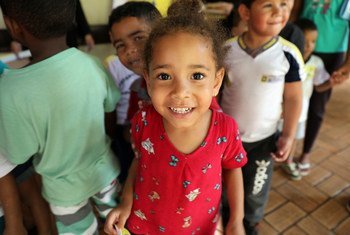 The Pan American Health Organization (PAHO) launches Vaccination Week in the Americas in Brazil, urging countries in the region to unite to end measles.