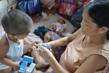 Tropical Storm Washi forced thousands of people out from their homes