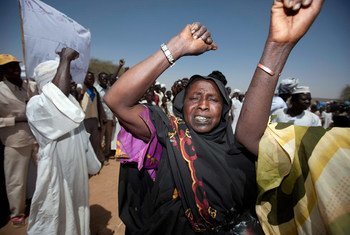 Residents of Fanga Suk village in East Jebel Marra, Sudan.