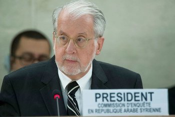 Chair of the UN Independent International Commission of Inquiry on Syria Paulo Pinheiro.