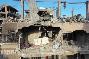The Kamal Adwan hospital in northern Gaza has been destroyed in the conflict.