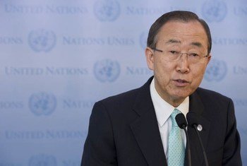 Secretary-General Ban Ki-moon.