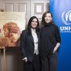 Cate Blanchett (right), a Goodwill Ambassador for UNHCR, the UN Refugee Agency, at "Capernaum" film screening with director Nadine Labaki (left), in London, UK.